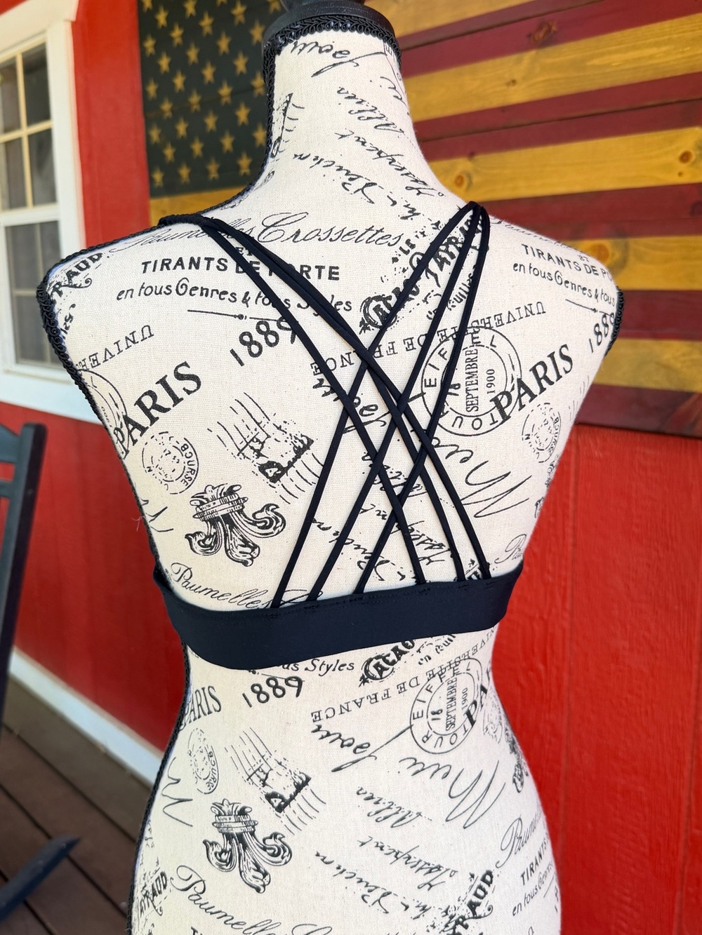 Roxy Black Triangle Swim Bikini Top - Picture 4 of 4